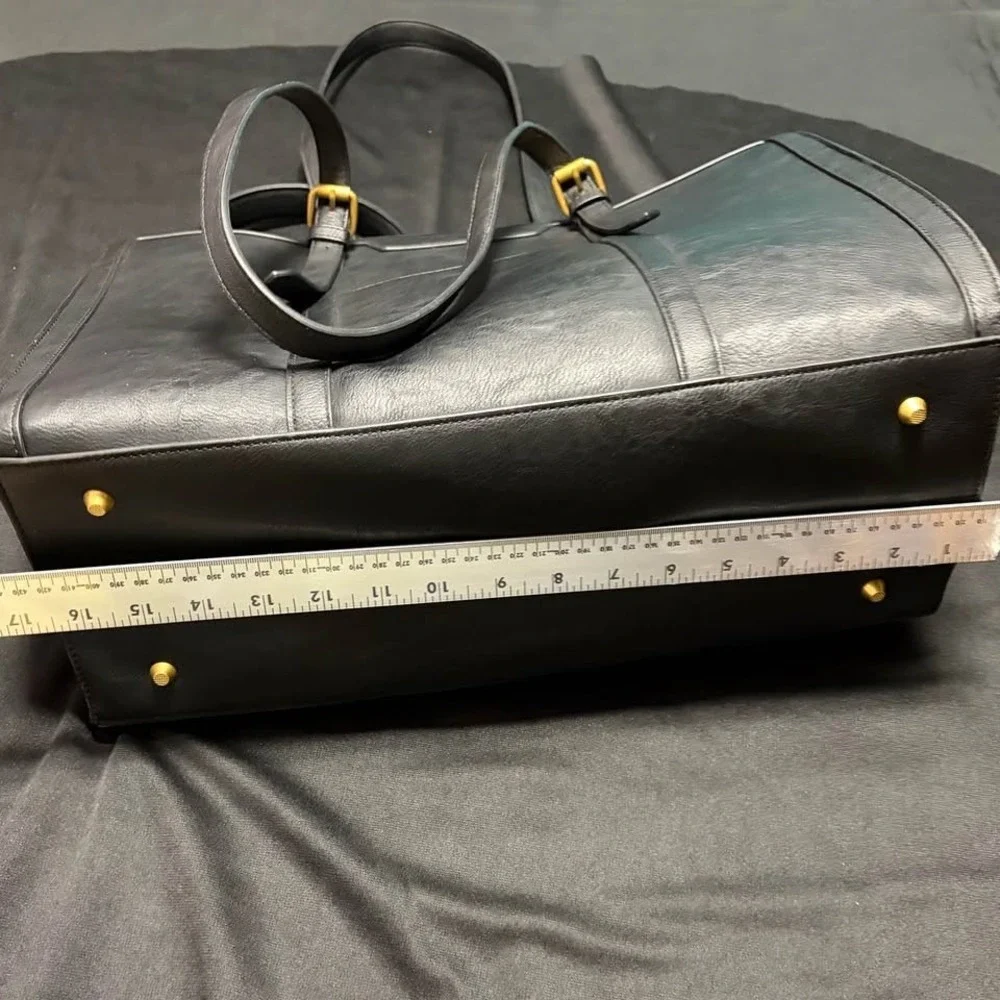 LOVEVOOK Black Laptop Tote Briefcase Work Bag Shoulder Bag 17
